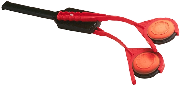 Picture of Mtm Case-Gard Ezdt40 EZ Throw Double Red Polymer Manual Cocking 31" Long Double Ambidextrous Hand EZ-DT-40 026057000053