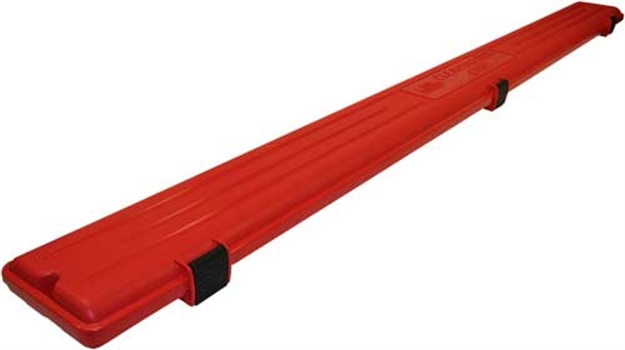 Picture of Mtm Gun Cleaning Rod Case, Holds 4 Rods UP TO 47.5", 48.5" X 6" X 1.5"H, Red CRC 026057361376