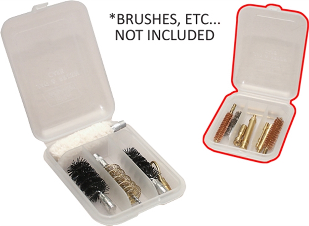 Picture of Mtm Jag & Brush Case 4-Compartments Clear JAG00