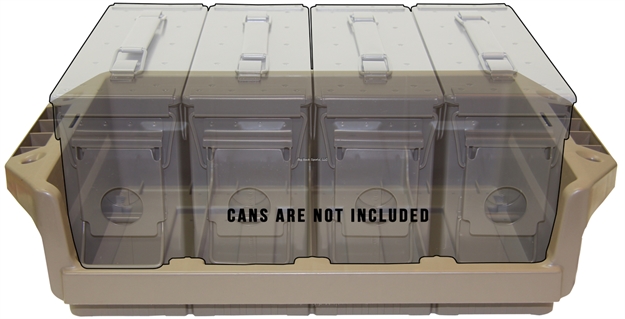Picture of Mtm Metal Ammo Crate-Mini-30 Caliber-Dark Earh