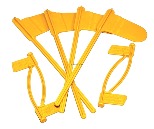 Picture of Mtm Pistol & Rifle Chamber Indicator Flags, Yellow, 8 Pack