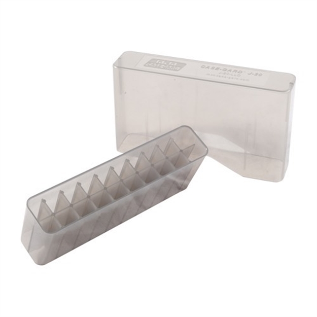Picture of Mtm Case-Gard J20lld41 Slip-Top Ammo Box  338 Win Mag/7Mm Clear Smoke Polypropylene 20Rd J20-LLD-41