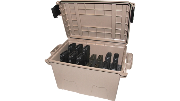 Picture of  Mtm Case-Gard Tmc308 Tactical Mag Can  Flat Dark Earth Polymer 308 Win 7.62X51mm Nato Fits Ar-Platform