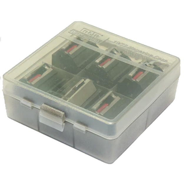 Picture of Mtm 10/22 Rotary Mag Storage Case Holds 6 Rotary Mags Smoke TMC1022