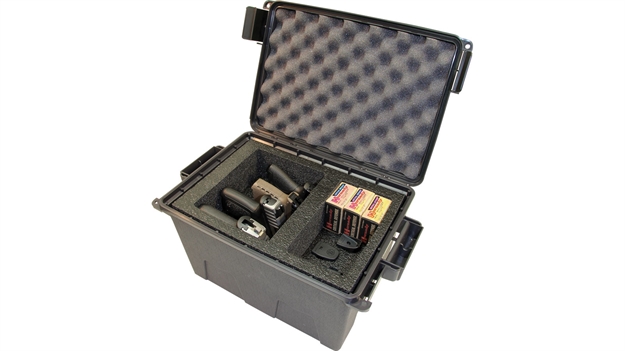 Picture of Mtm Tactical Pistol Handgun Case 4 Gun, Dark Earth TPC4