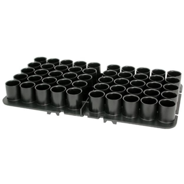 Picture of Mtm Case-Gard St1240 Shotshell Tray  Black 12 Gauge Shotgun 50Rd Polypropylene ST-12-40