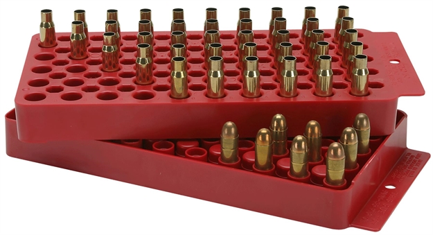 Picture of Mtm Universal Loading Tray, .17 TO .48 Win Rifle, 9Mm TO .45 Cal Handgun, 2-Sided, Red LT150M-30 026057360614