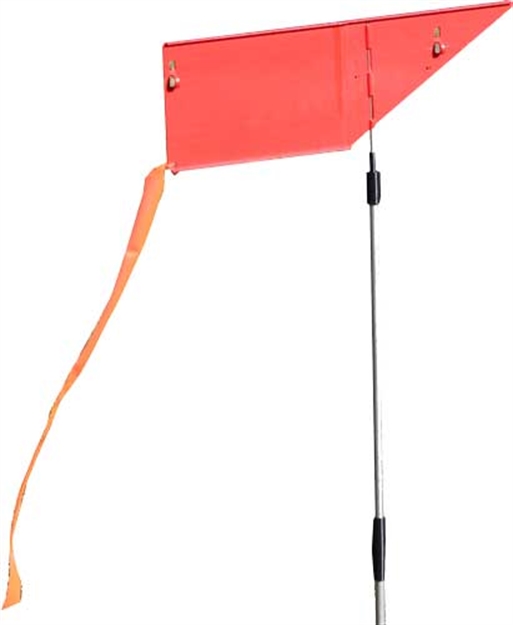 Picture of Mtm Wind Reader Shooting Range Flag Orange W/Flag And Stake WRF 026057360058