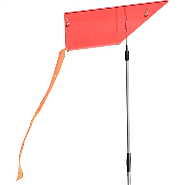 Picture of Mtm Wind Reader Shooting Range Flag Orange W/Flag And Stake WRF