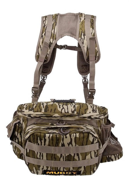 Picture of Muddy Mud-Bpk-Lmbr Pro Lumbar 500 Pack Mossy Oak Bottomland Polyester Zipper/Buckles Closure MUDBPKLMBR