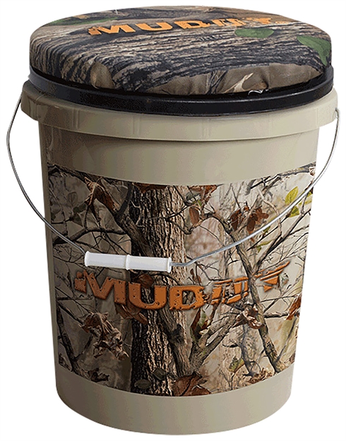 Picture of Big Game Hunting Spin-Top Bucket, 5 Gallon Pail, Camo Cushioned Swivel Seat GS1204