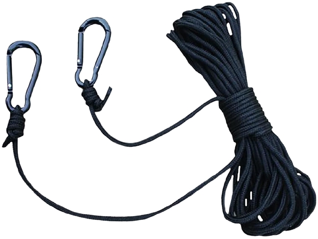 Picture of Big Game Hunting Lift Cord, 30' Nylon Rope With 2 HD Carabiner Clips LA050
