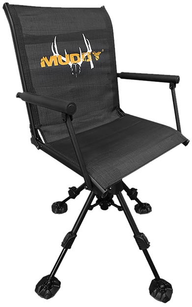 Picture of Muddy Mudmgs400al Swivel- Ease XT Ground Seat Black Flex-Tek/Steel MUD-MGS400AL