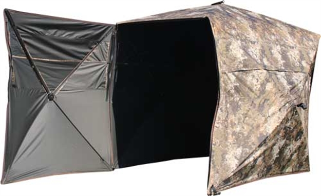 Picture of Muddy Woodsman Ground Blind The Garage 64.5"W X 88"L X 67"T Camo MUDGRGBLND 888151027639