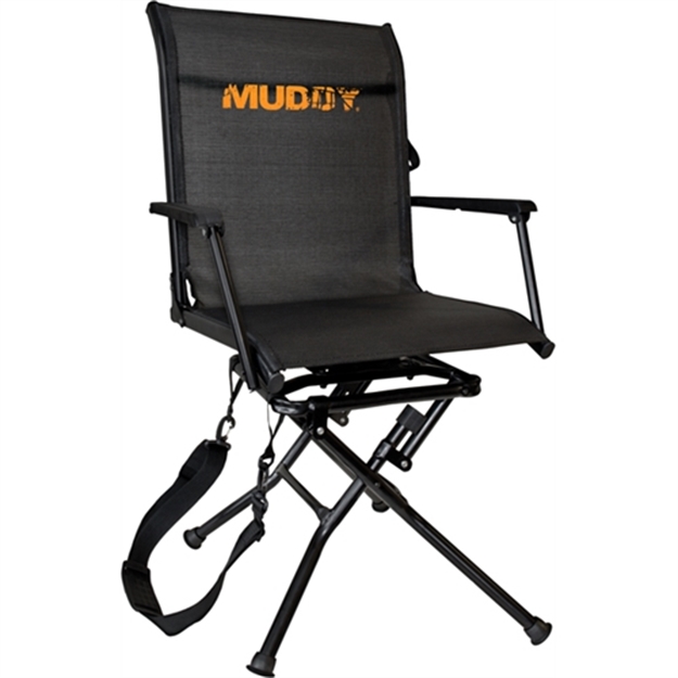 Picture of Muddy Woodsman Swivel-Ease Ground Seat, Flex-Tek, 360 Deg Swivel, Folding W/Carry Strap MGS400 813094020263