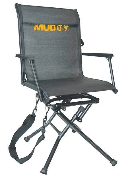 Picture of Muddy Woodsman Swivel-Ease Ground Seat, Flex-Tek, 360 Deg Swivel, Folding W/Carry Strap MGS400 813094020263