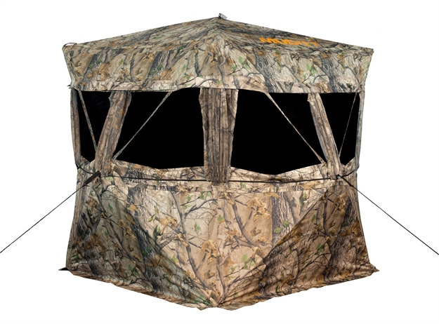 Picture of Muddy Woodsman Vs360 Ground Blind, Shoot-Through Mesh Windows, 360 Deg Vieweing, Carry Strap, Epic Camo MGB2000 813094021468