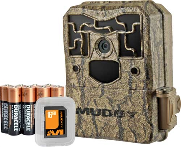 Picture of Muddy Woodsman Trail Camera Pro Cam 24Mp W/Batteries & SD Card< MUDMTC800K