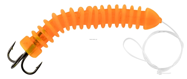 Picture of Mudville Catmaster Dip Worm Orange 2Pk