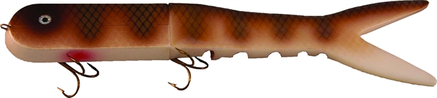 Picture of Musky Innovations Dyin'dawg, 13", 6 Oz, (2) 6/0 Hooks, Walleye, Suspending