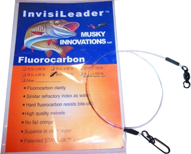 Picture of Musky Innovations Fluorocarbon Leader 18 80Lb