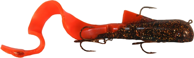 Picture of Musky Innovations Magnum Bull Dawg, 12", 6 Oz, (2) 6/0 Hooks, Standard Glitteroil