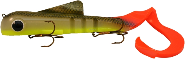 Picture of Musky Innovations Pro Magnum Bull Dawg, 12", 4 Oz, (2) 6/0 Hooks, Pickle Back