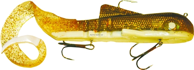 Picture of Musky Innovations Pro Magnum Bull Dawg, 12", 4 Oz, (2) 6/0 Hooks, Walleye