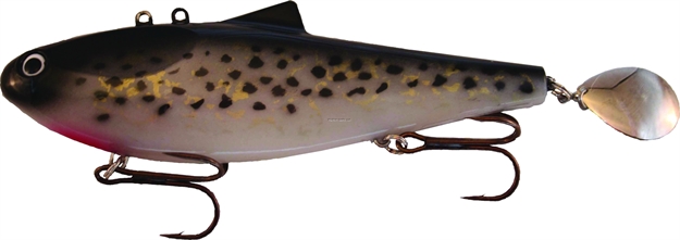 Picture of Musky Innovations Rippin' Dawg, 10", 7 1/2 Oz, (2) 4/0 Hooks, Crappie