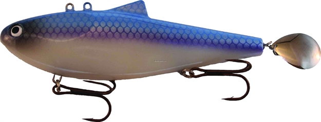Picture of Musky Innovations Rippin' Dawg, 10", 7 1/2 Oz, (2) 4/0 Hooks, Pro Cisco