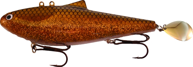 Picture of Musky Innovations Rippin' Dawg, 10", 7 1/2 Oz, (2) 4/0 Hooks, Walleye