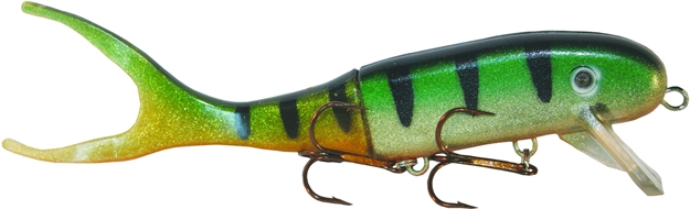 Picture of Musky Innovations Shallow Invader, 9", 2 Oz, (2) 3/0 Hooks, Perch