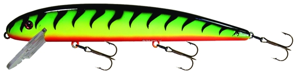Picture of Musky Mania Jake Big Minnow Lure, 8", 2.6 Oz, Firetiger