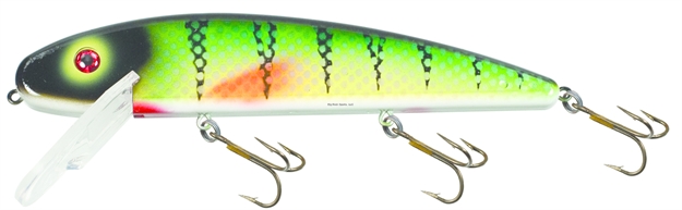 Picture of Musky Mania Jake Big Minnow Lure, 8", 2.6 Oz, Natural Perch