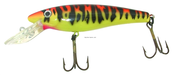 Picture of Musky Mania Li'l Ernie Deep Diver, 6", 1 1/2 Oz, Tiger Deep Diver Orange