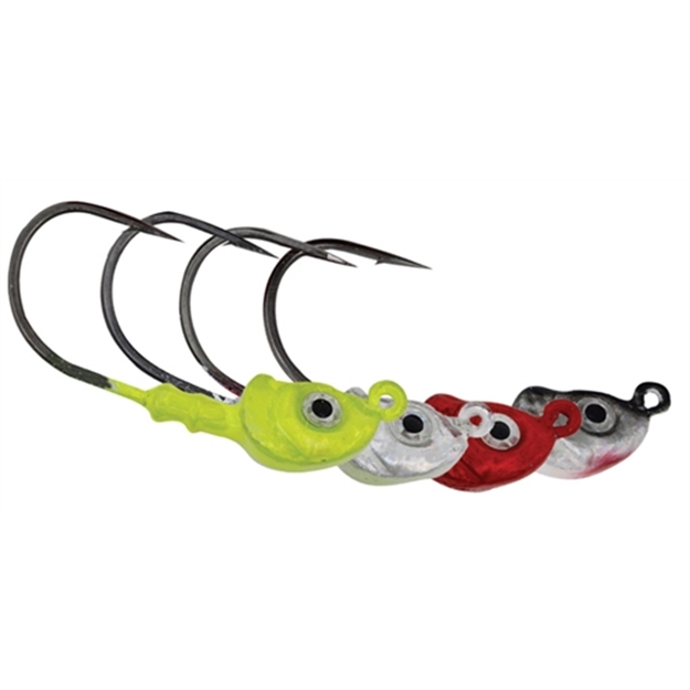 Picture of Mustad Elite Inshore Darter Jighead, 1/4 Oz, Pearl, 4/Pack SSD786-1/4-PEA-4
