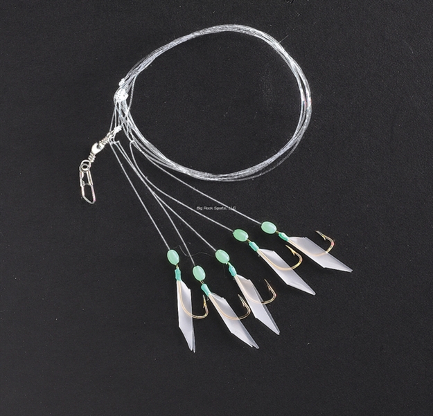 Picture of Mustad Piscator Bait Rig Luminous 1Pk Sprl-5G-6-1