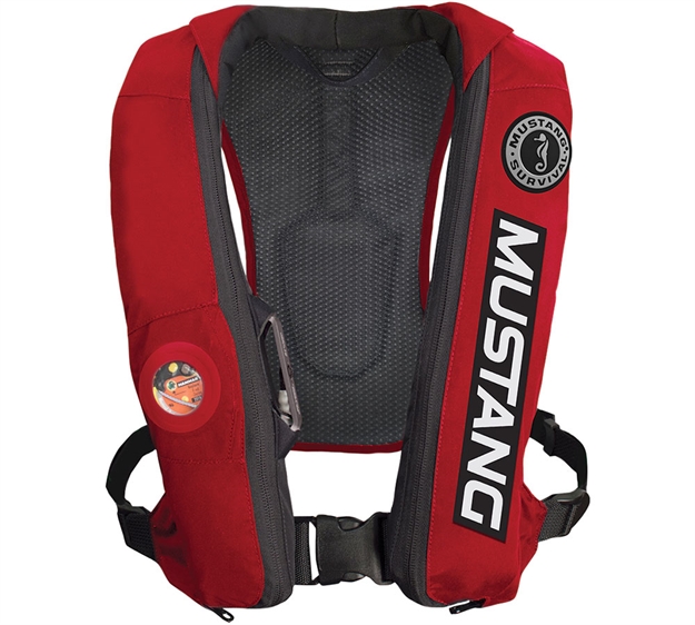 Picture of Mustang Survival Vest Infl Auto Elite Red
