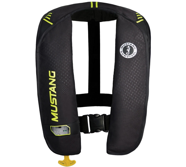 Picture of Mustang Survival Vest Infl Auto26# Blk/Yel