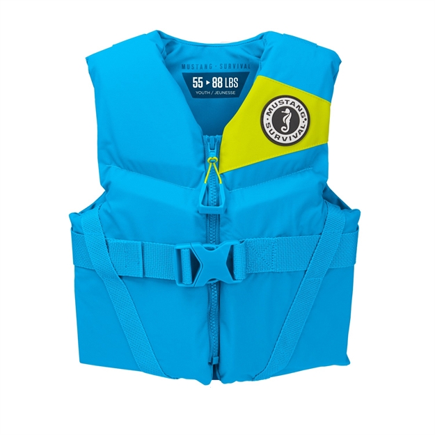 Picture of Mustang Survival Vest Rev Youth Blue
