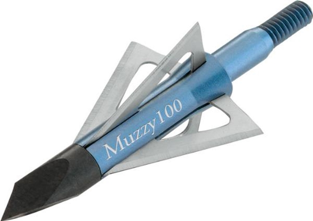 Picture of Muzzy Broadhead Standard 4-Blade 100Gr 1" Cut 6Pk 209 050301209008