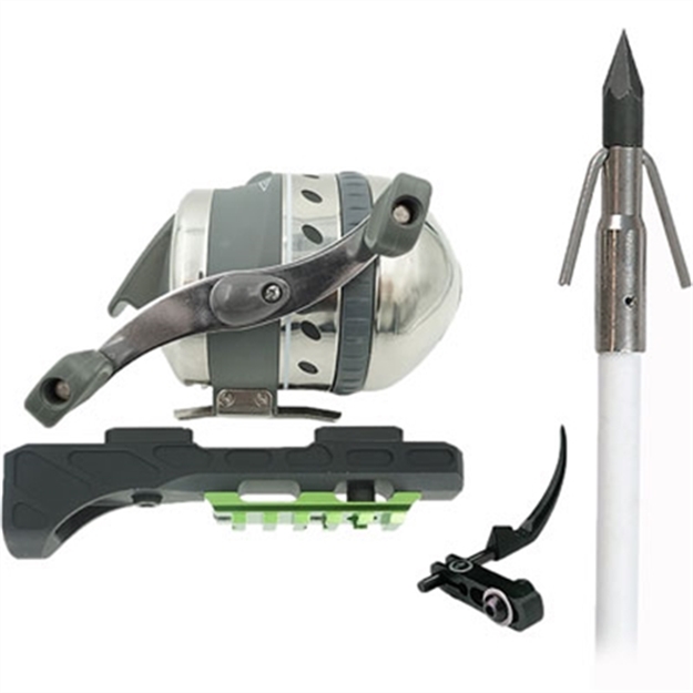 Picture of Muzzy Bowfishing Kit Xtreme Duty Spincast W/Extended Hood