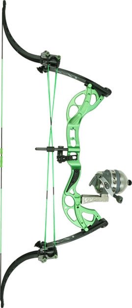 Picture of Muzzy Lv-X Bowfishing Kit Powered BY Oneida Bow,Reel,Rest,Arrow