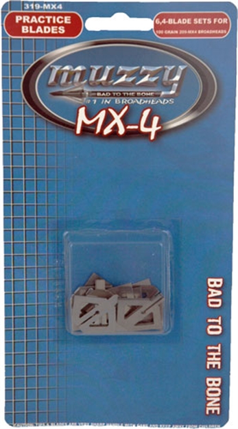Picture of Muzzy Practice Blades Mx-4 4-Blade 100Gr 6 Sets<