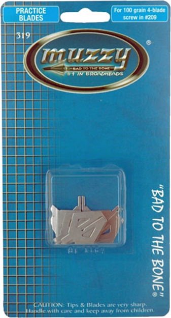 Picture of Muzzy Practice Blades Standard 4-Blade 100Gr 6 Sets<