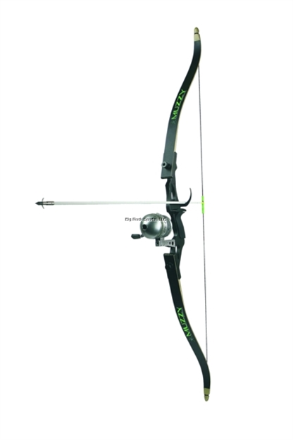 Picture of Muzzy Recuvre Bowfishing Kit 40Lb@28" 56"Long (Bow Real W/Line Rest Arrow Finger Guards)