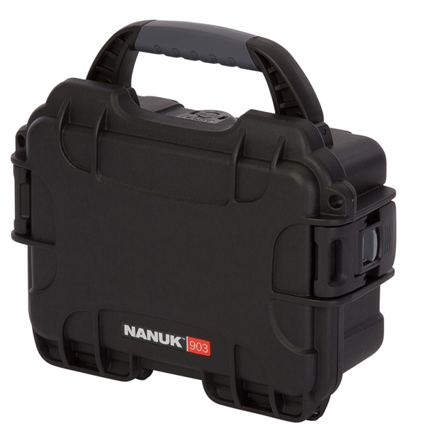 Picture of Nanuk 9031001 903  Impact Resistant Black Polymer W/ Foam Padding&Latches 903-1001