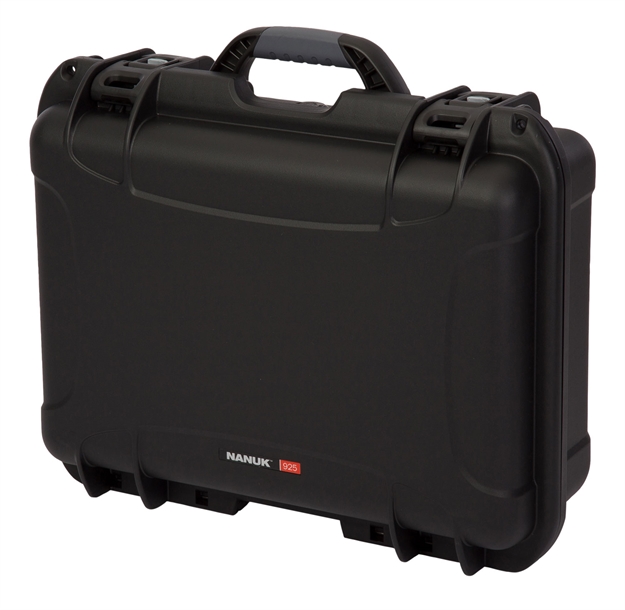 Picture of  Nanuk 925-1001 925  Black Polymer With Foam Padding & Latches 17" L X 11.80" W X 6.40" H  Interior Dimensions