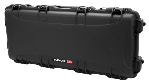 Picture of Nanuk 985Tak1 985 Takedown Case Waterproof Black Nk-7 Resin W/ Foam Padding Wheels & Handle 985-TAK1 666365023124