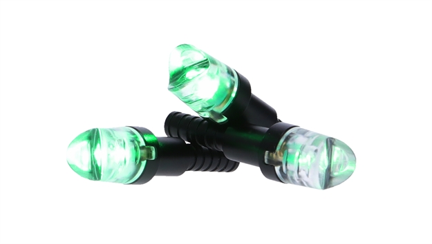 Picture of Nap Napillngr Thunderglo Illuminated Nock Green Polycarbonate Aluminum Shaft/ 6 Pack NAP-ILLN-GR-6PK